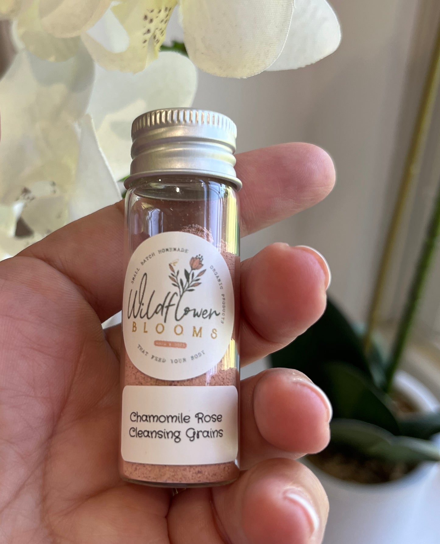 Chamomile Rose Cleansing Grains