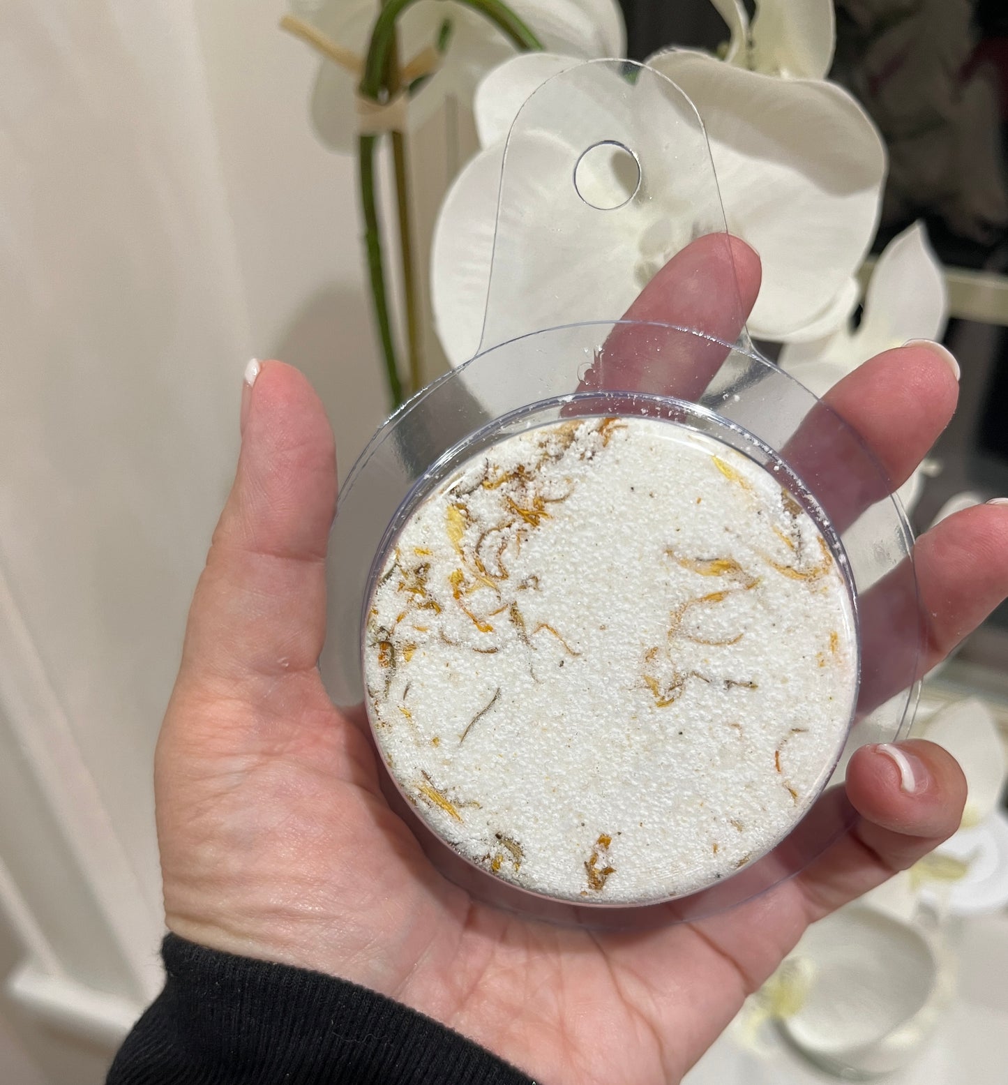 Calendula Oatmeal Bath Bomb