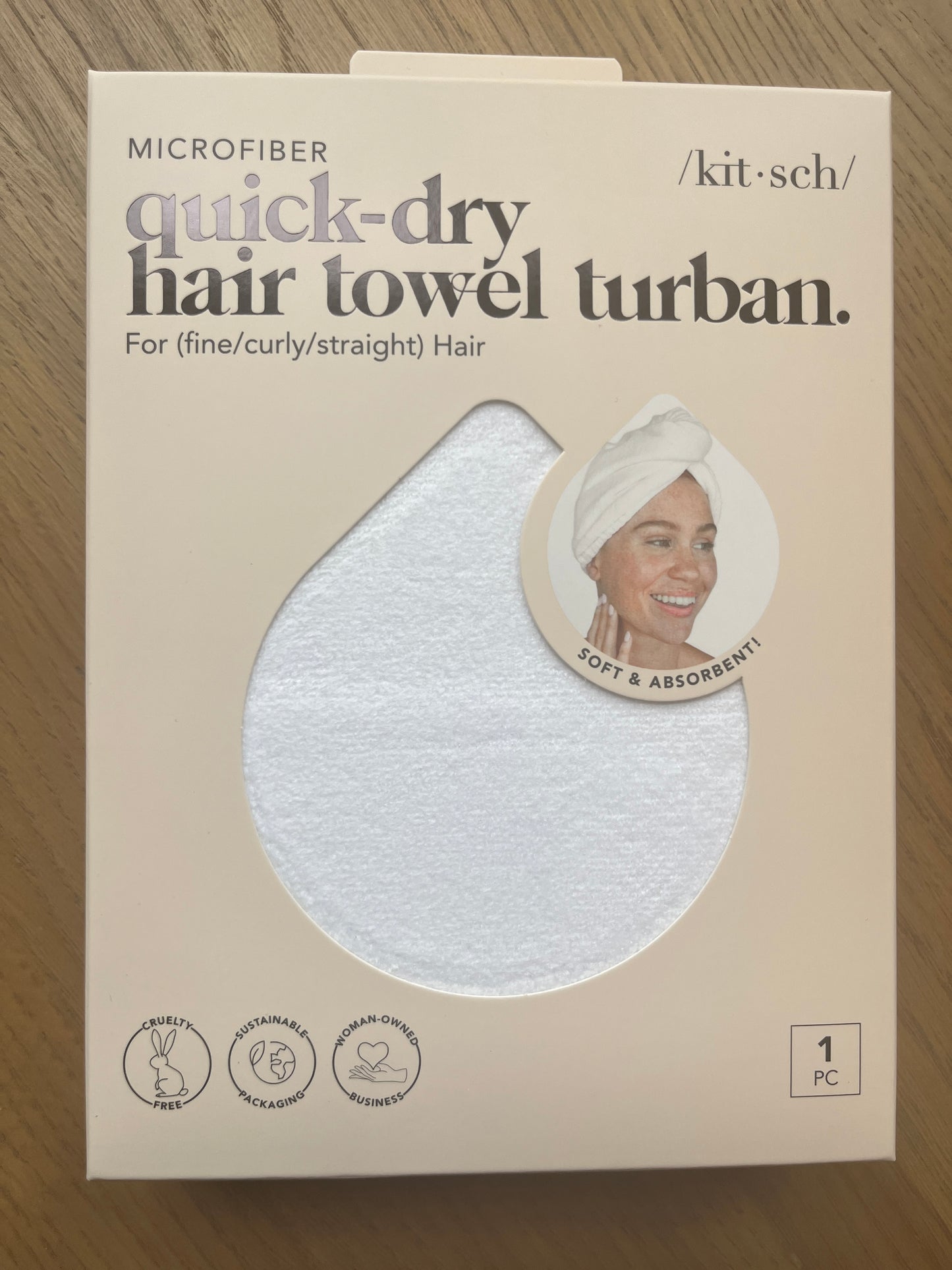 Quick-Dry Hair Towel Turban