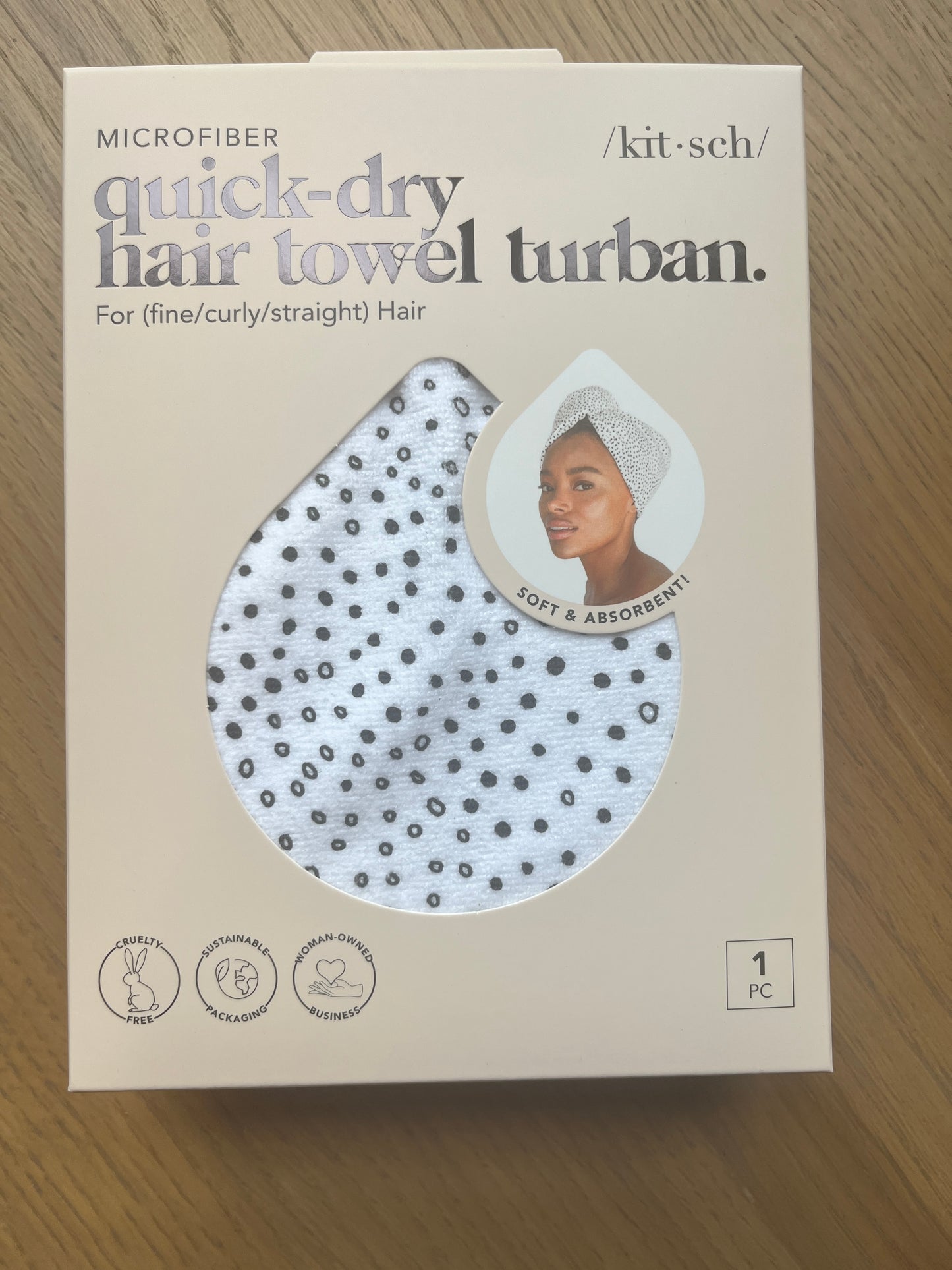 Quick-Dry Hair Towel Turban